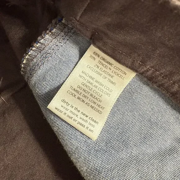 Toad & Co Womens Earthworks Wide Leg Crop Pant, Raisin, 14 - Picture 5 of 5